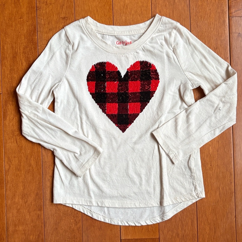 Cat & Jack Flip Sequin Shirt